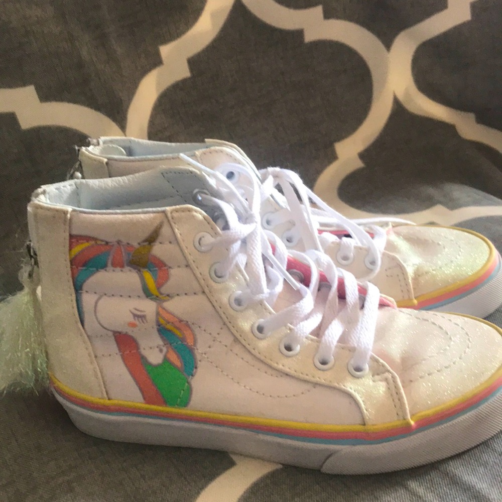 Vans off the wall unicorn sneakers!❤️❤️❤️